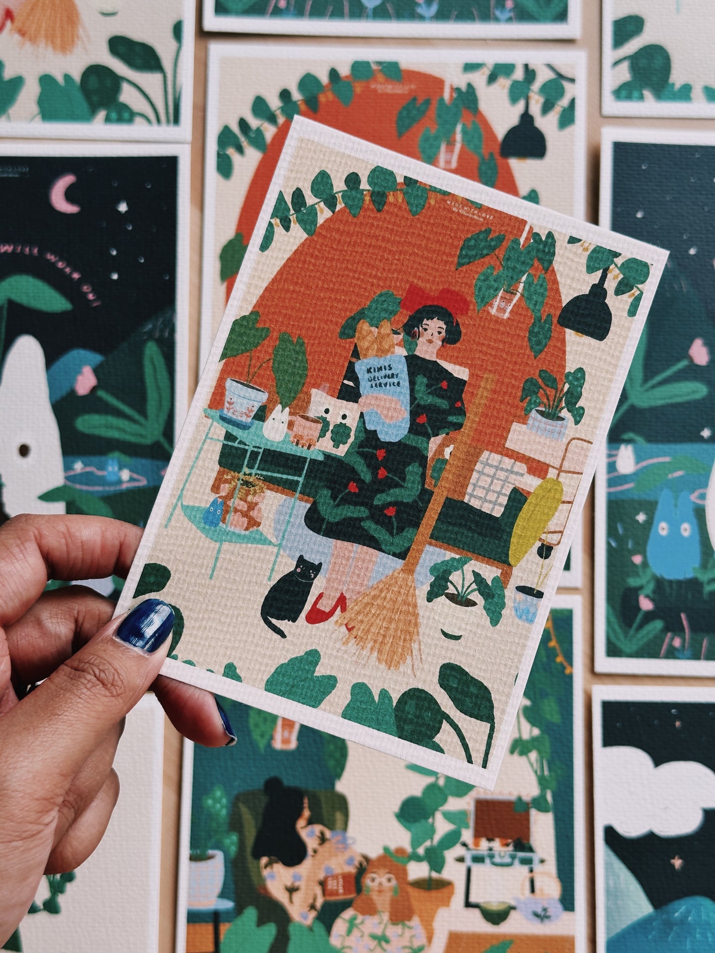 A5 / A6 Limited Edition Prints (printed on Watercolor Paper / with white Border)