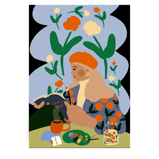 A creative mind - A4 PRINT