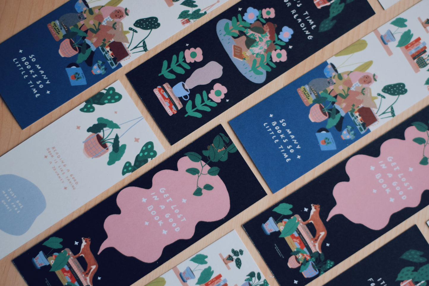 Lovely Bookmarks (2 different Bookmarks in one Package)