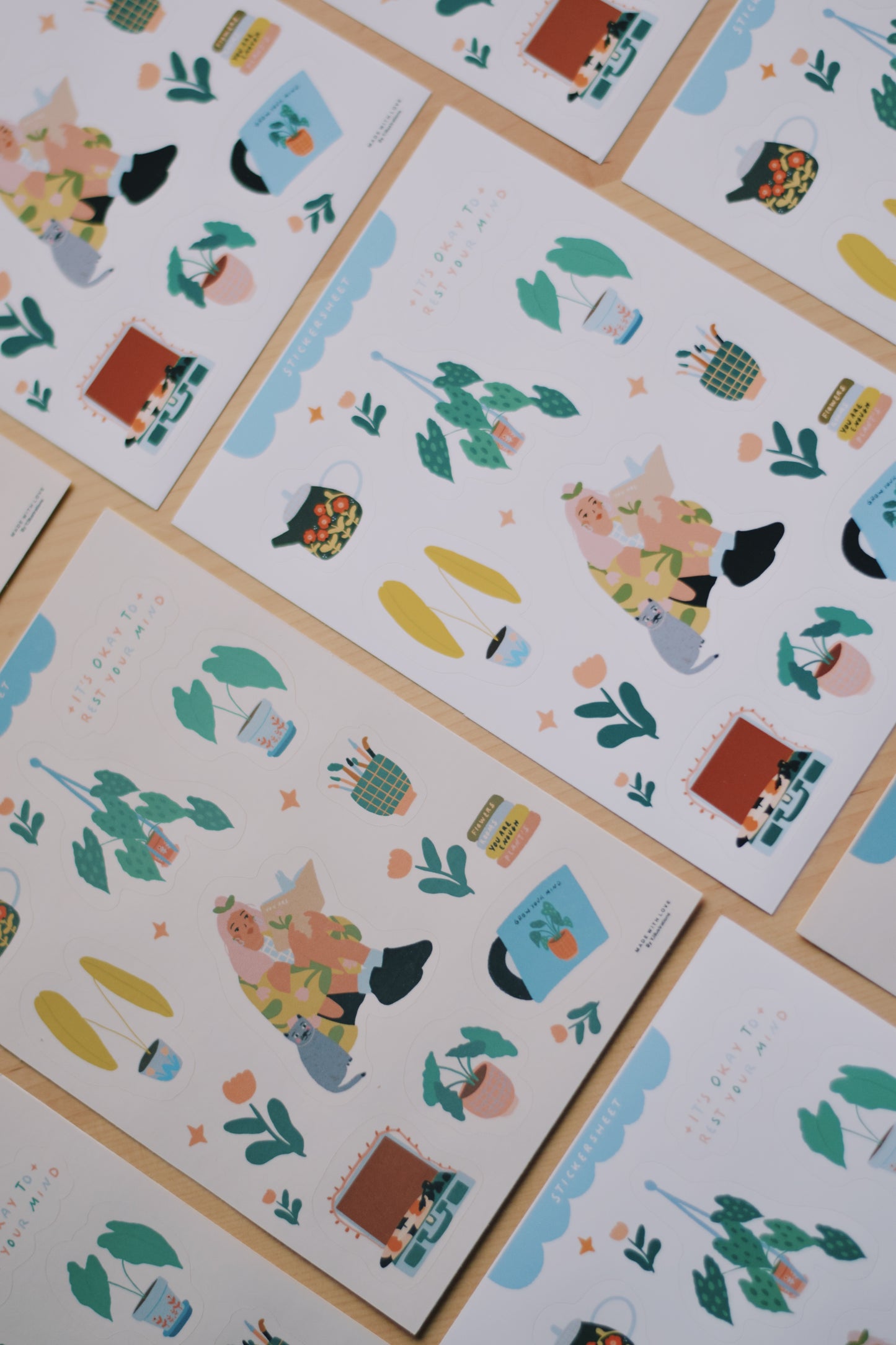 Sticker Sheet (Me time)
