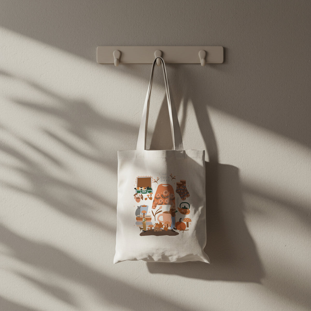 Y.Illustrations Cozy Days Totebag  / Nature Edition