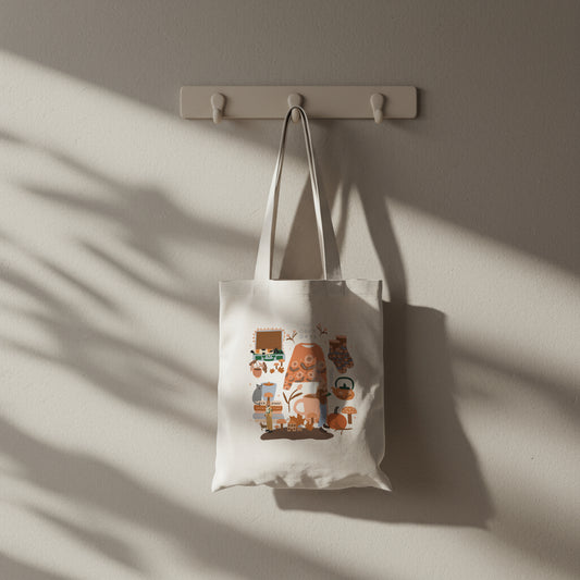 Y.Illustrations Cozy Days Totebag  / Nature Edition