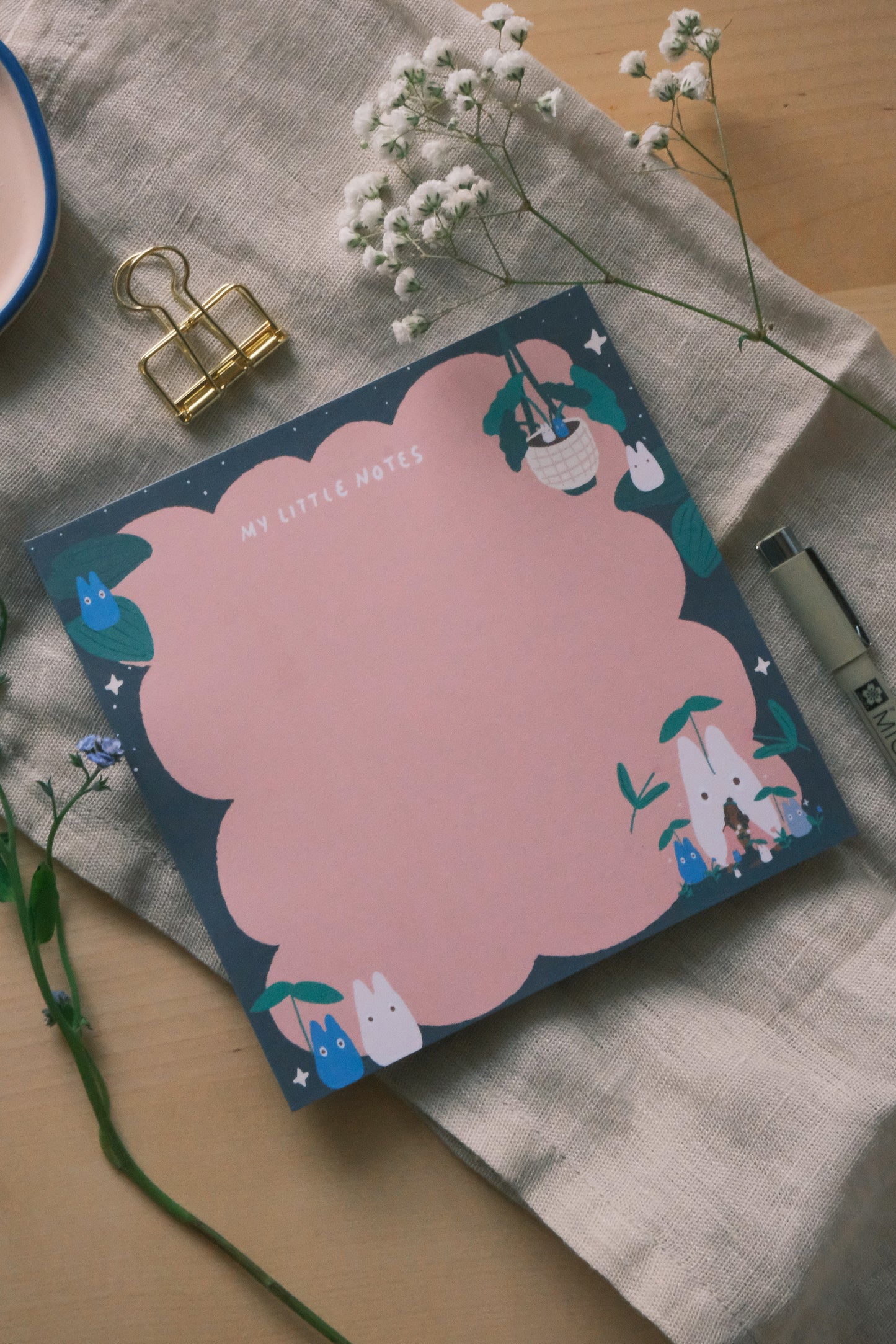 Journal Bundle - (included: Journal, Creative A6 Planner & 2 Postcards, 2 Washi Tape)