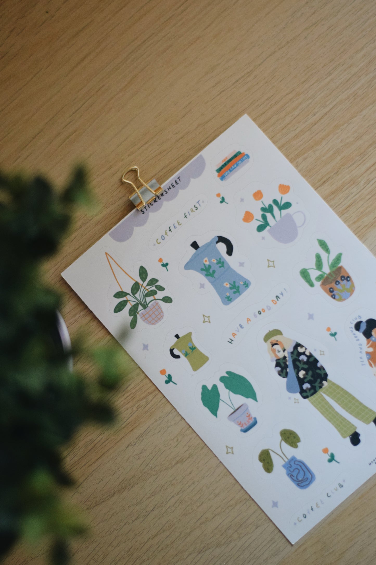 Sticker Sheet (The Daily Life Edition)