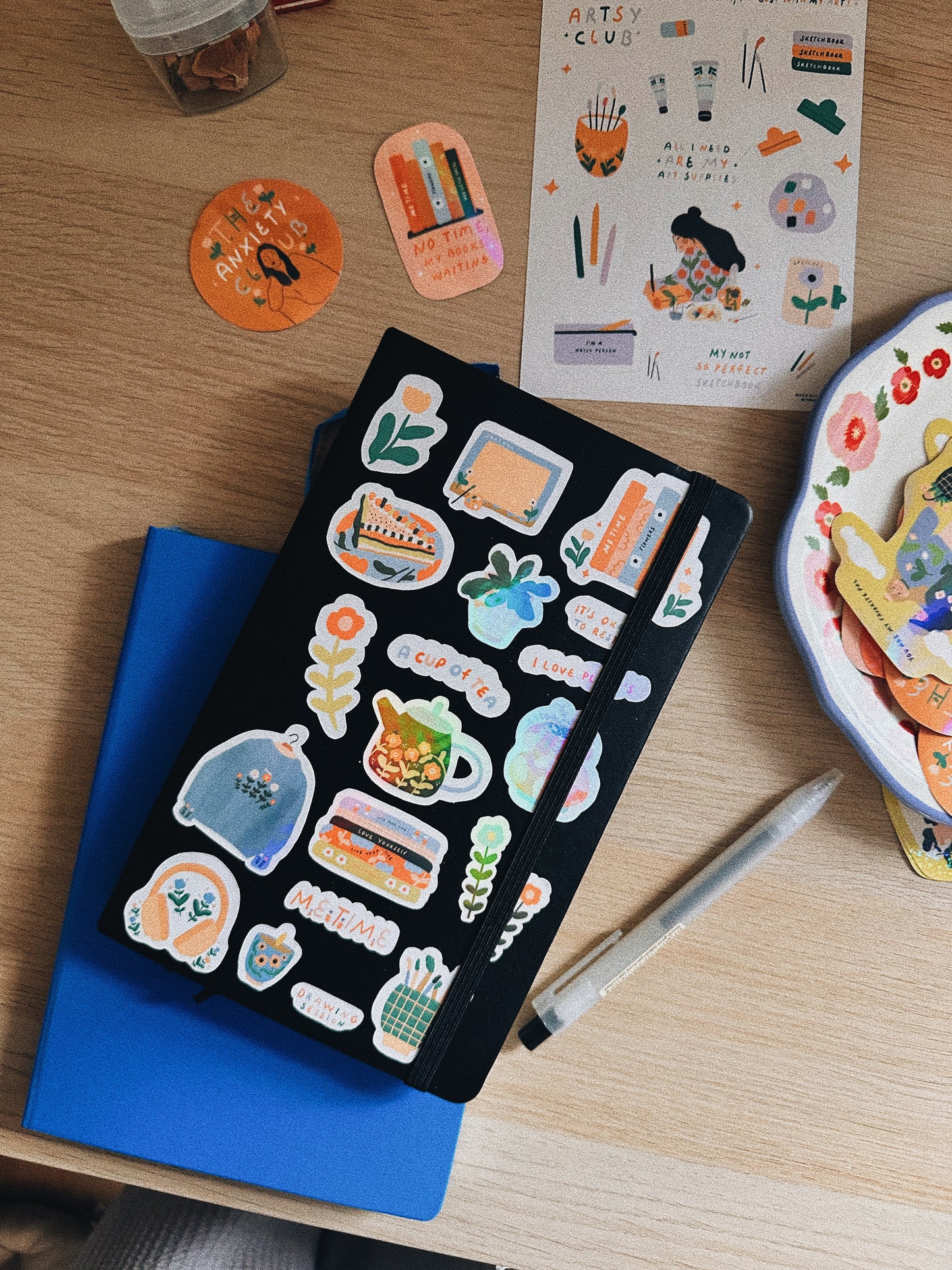 Sticker Sheet (rest your mind)