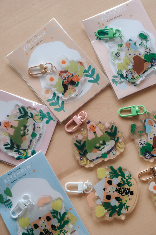 Different Cute Acrylic Keychains