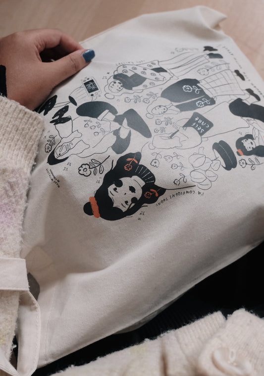 Y.Illustrations Lineart Totebag  / Nature Edition