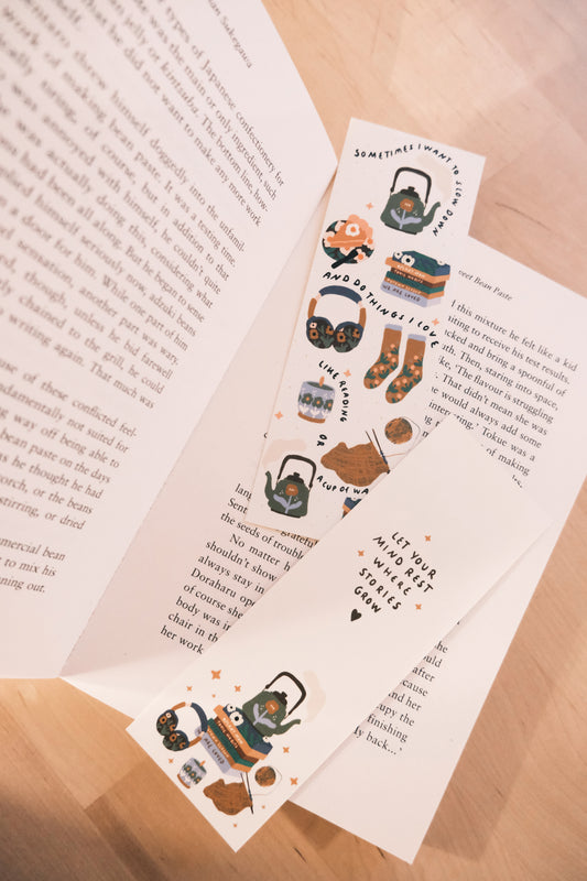NEW Lovely Bookmarks (2 different Bookmarks in one Package) / Winter Collection