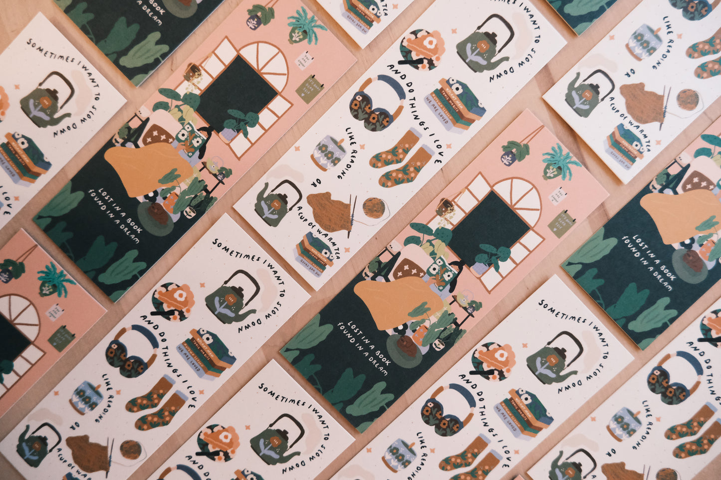 NEW Lovely Bookmarks (2 different Bookmarks in one Package) / Winter Collection