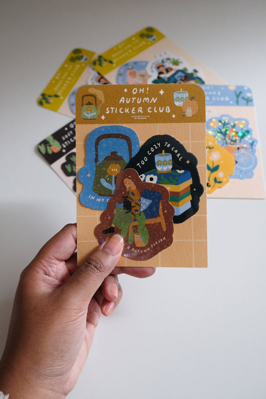 Different Stickerpacks (3 Stickers included)