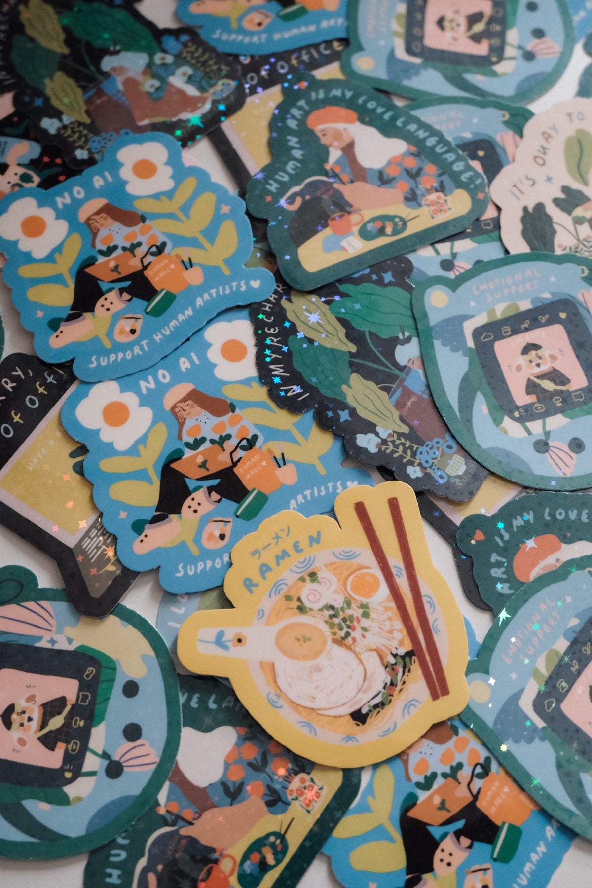 NEW Different stickers / October collection