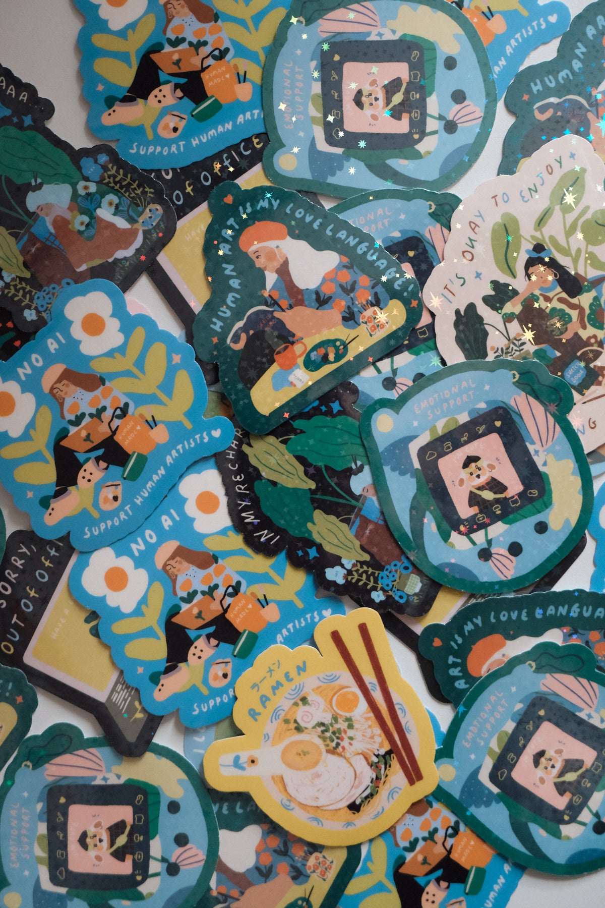 NEW Different stickers / October collection
