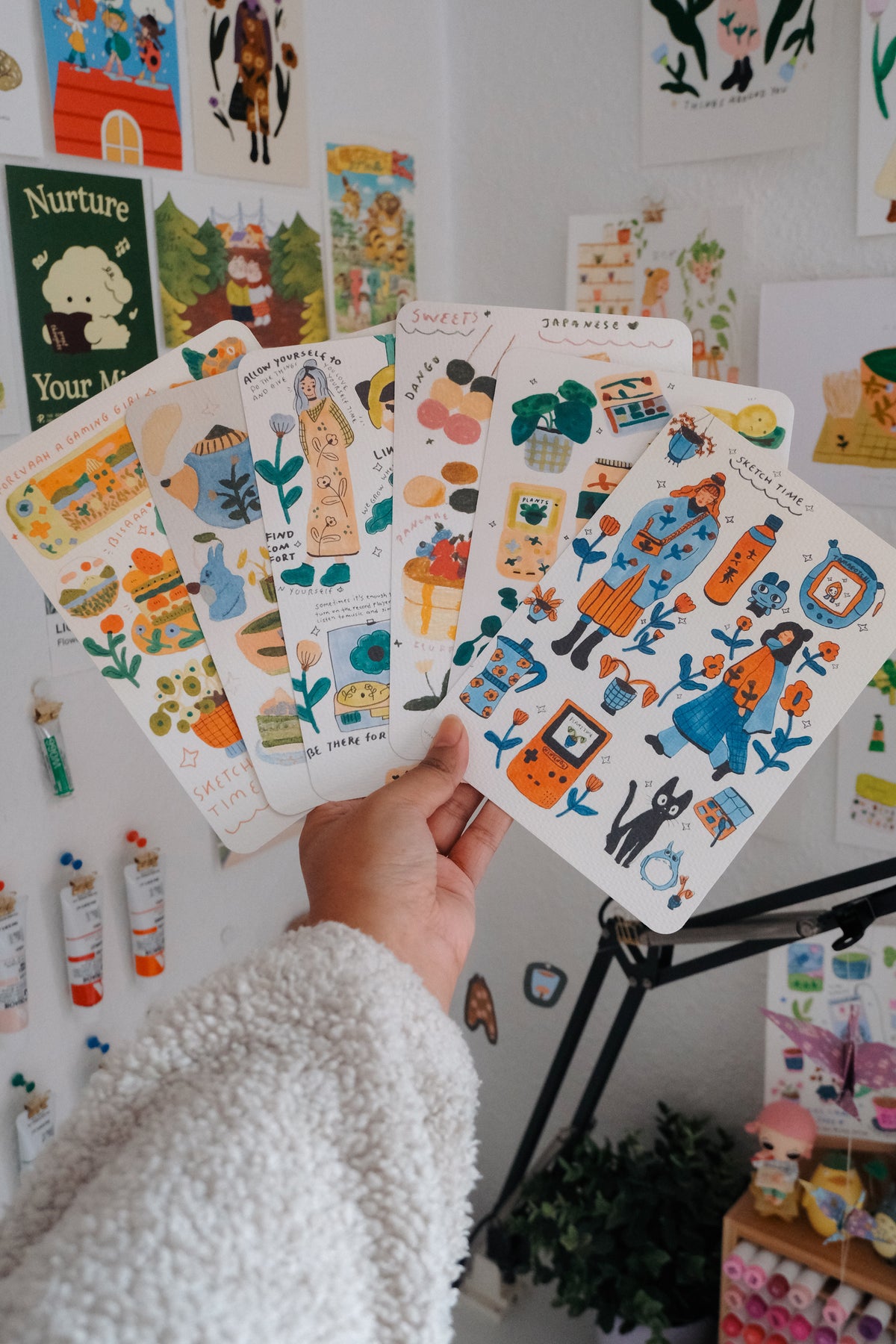 A5 Analog Drawing edition / (printed on Watercolor Paper / with white Border)