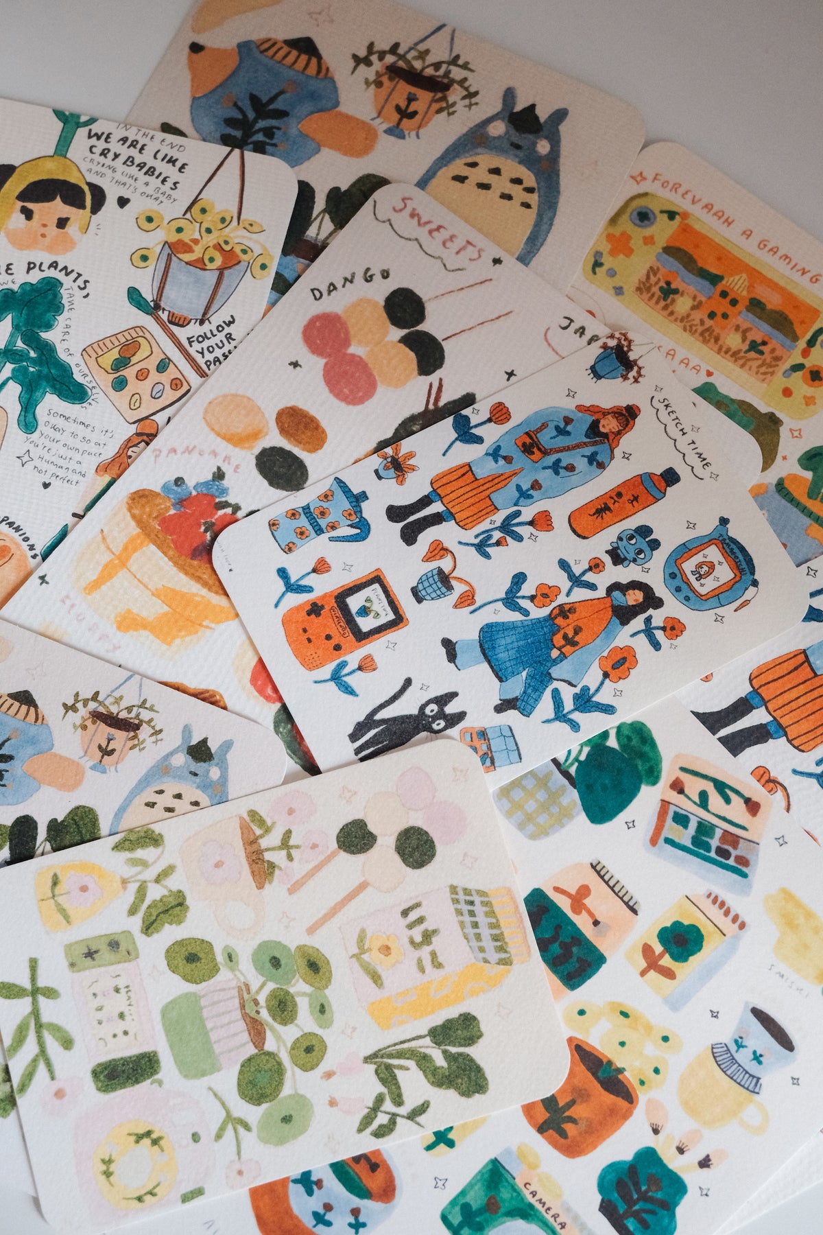 A5 Analog Drawing edition / (printed on Watercolor Paper / with white Border)