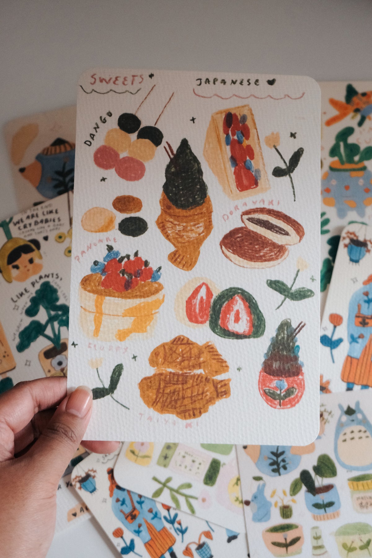 A5 Analog Drawing edition / (printed on Watercolor Paper / with white Border)