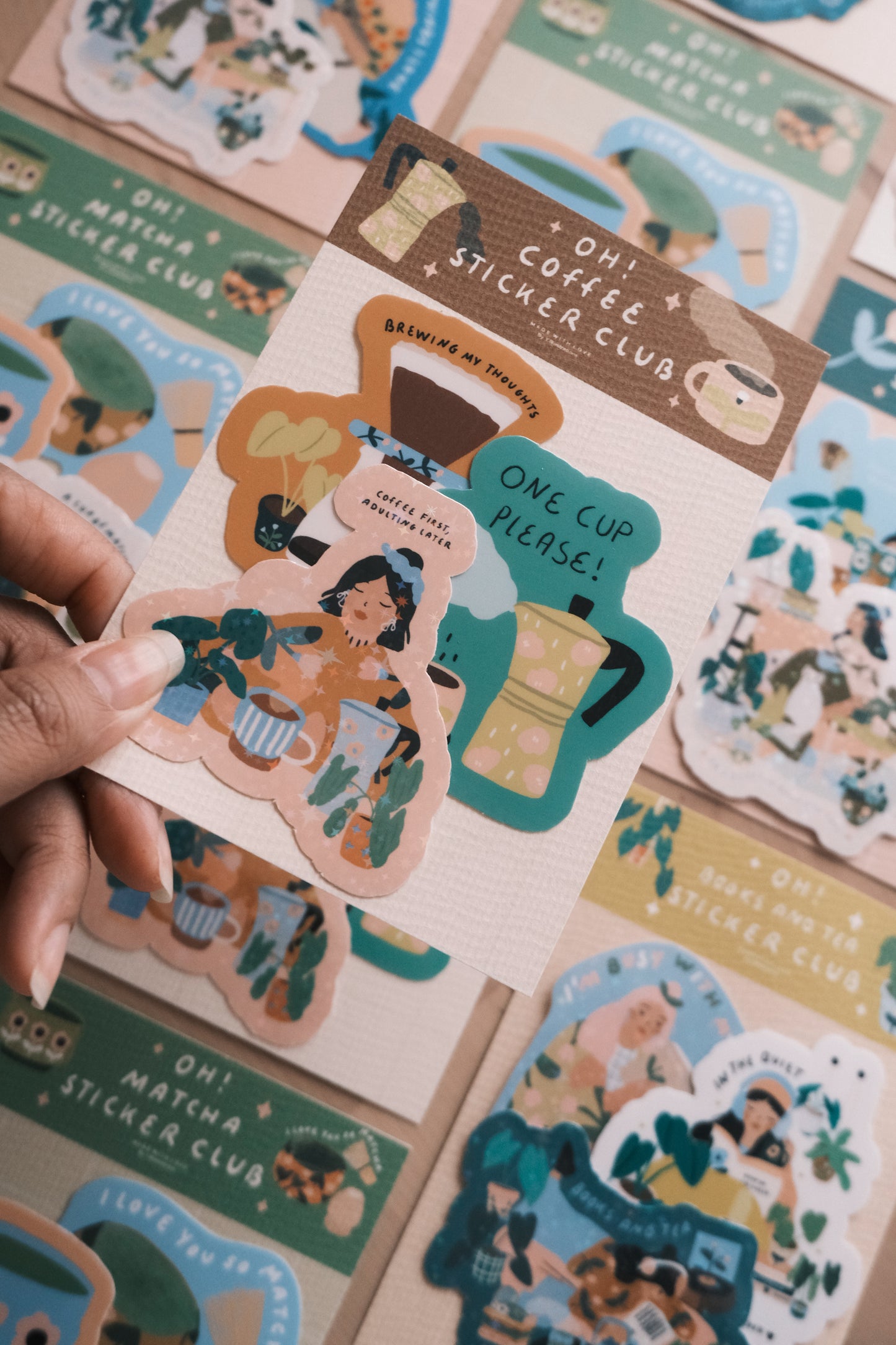 Different Stickerpacks (3 Stickers included)