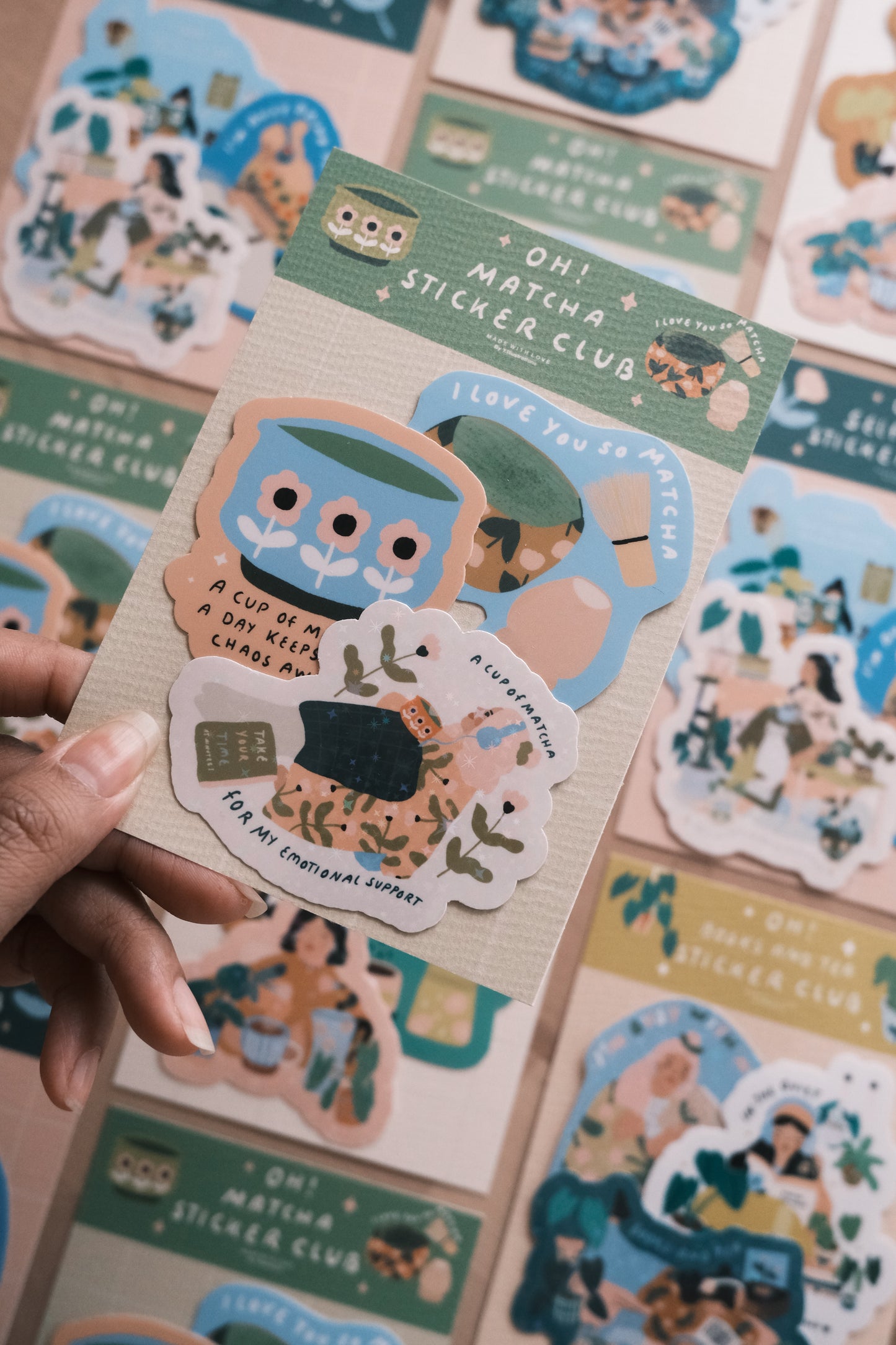 Different Stickerpacks (3 Stickers included)