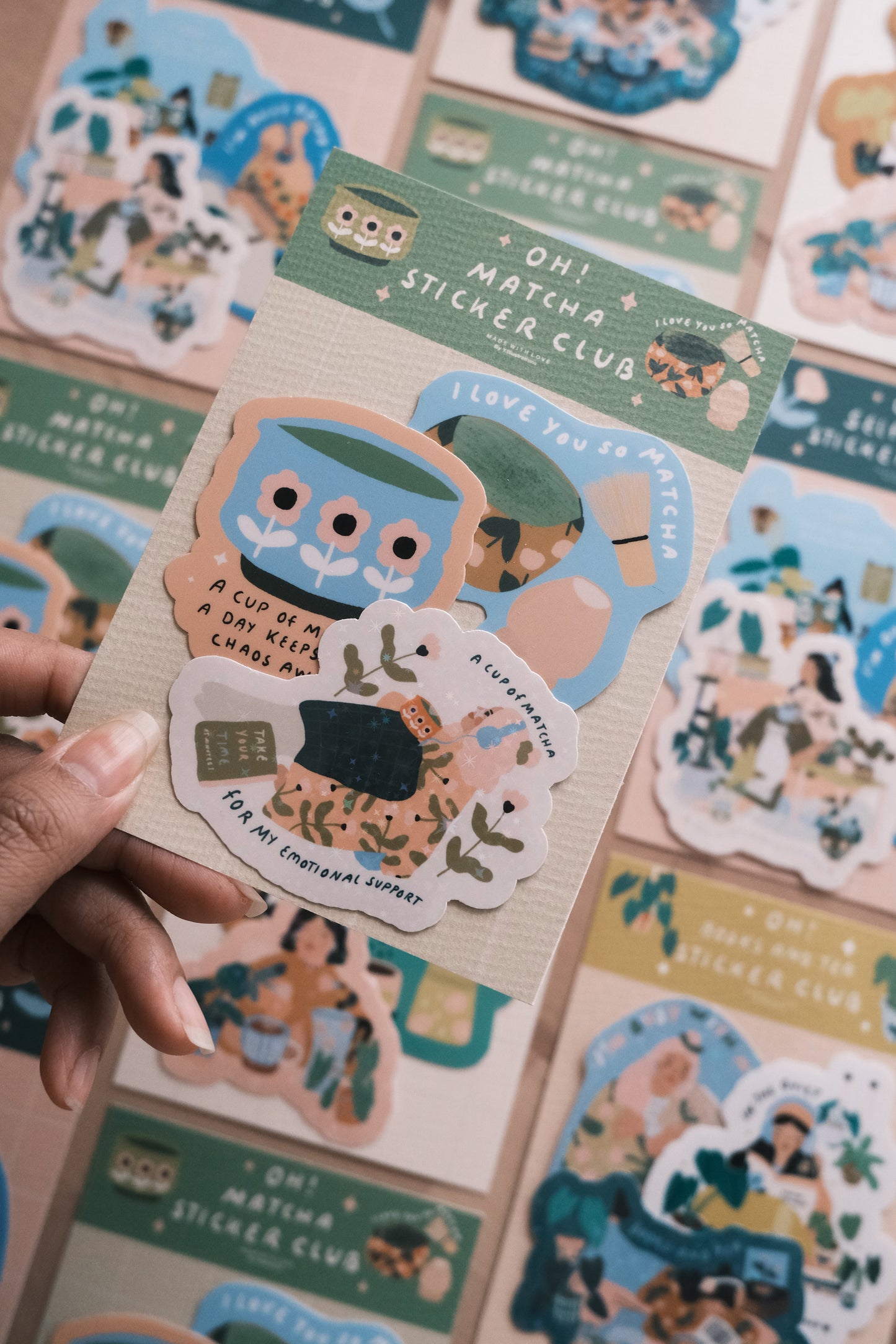 Different Stickerpacks (3 Stickers included)