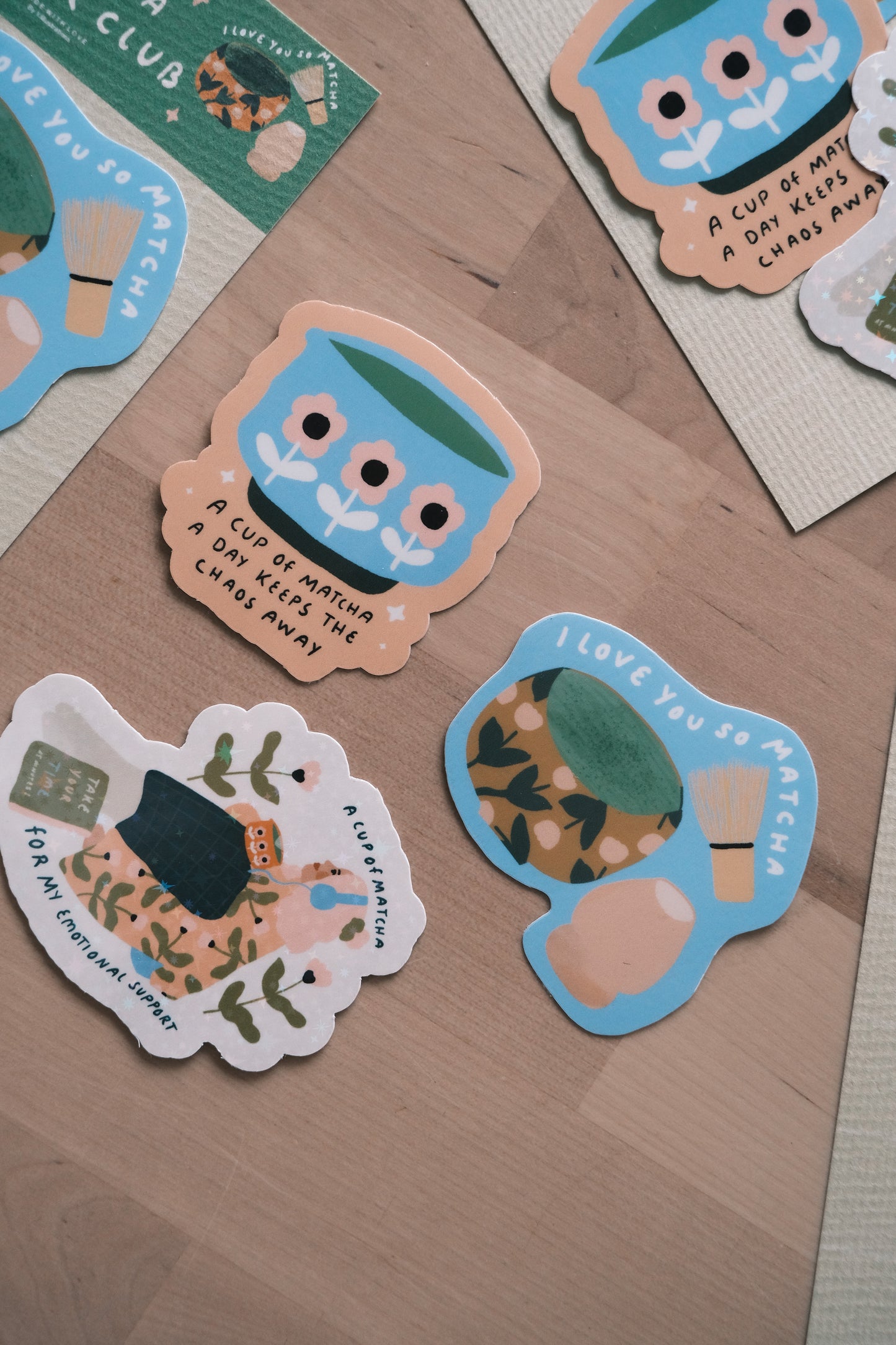 Different Stickerpacks (3 Stickers included)