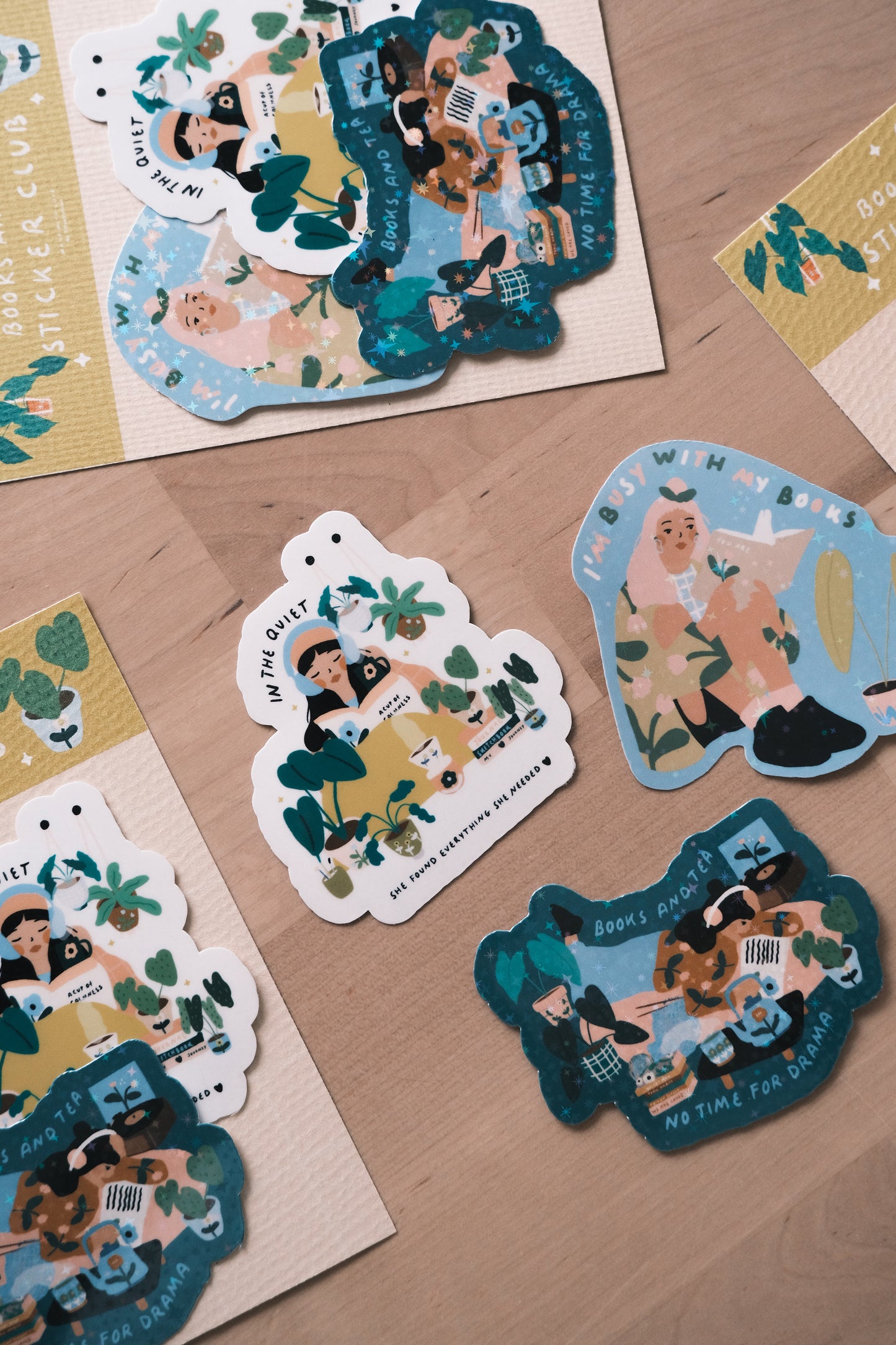 Different Stickerpacks (3 Stickers included)