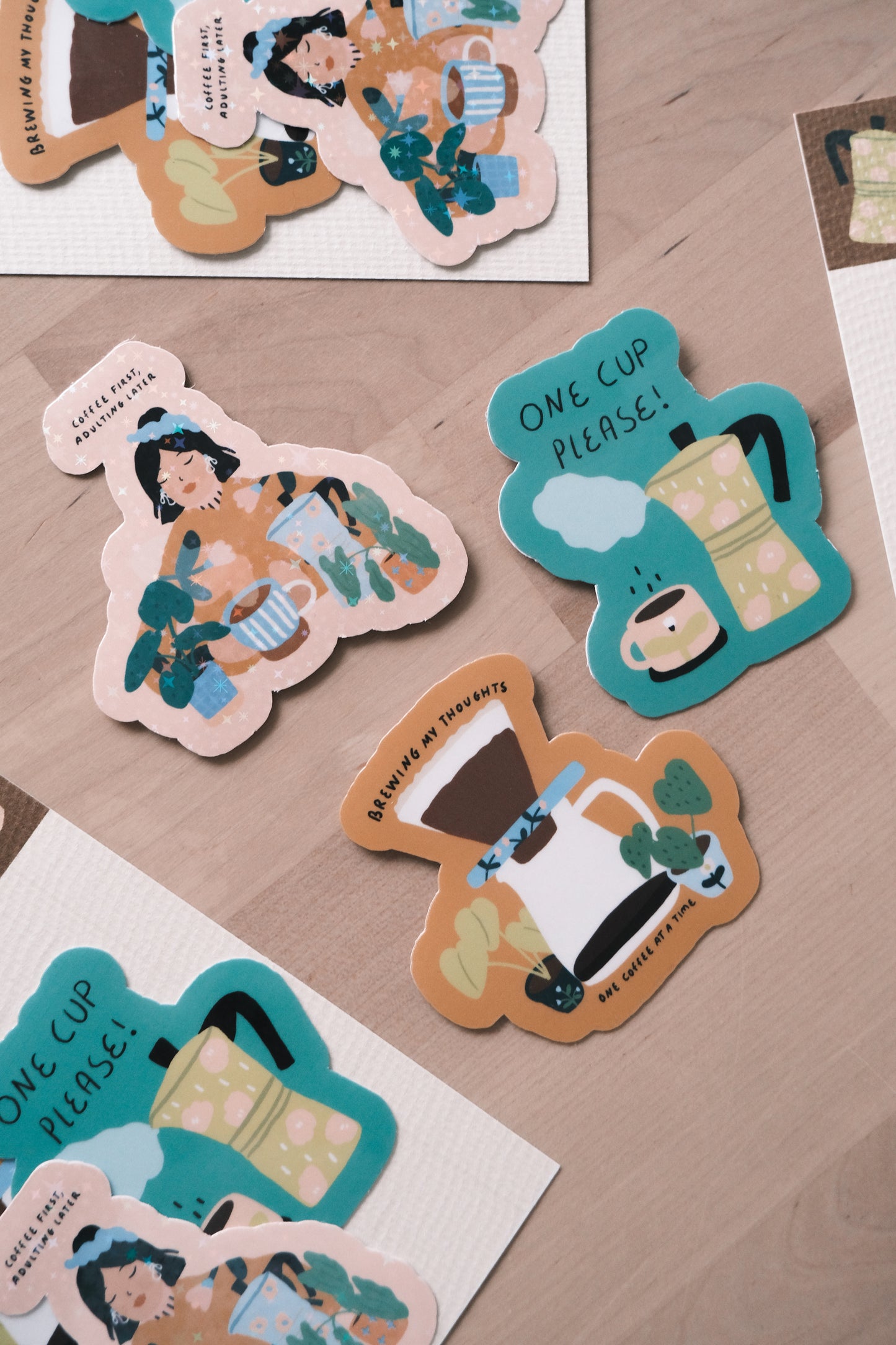 Different Stickerpacks (3 Stickers included)