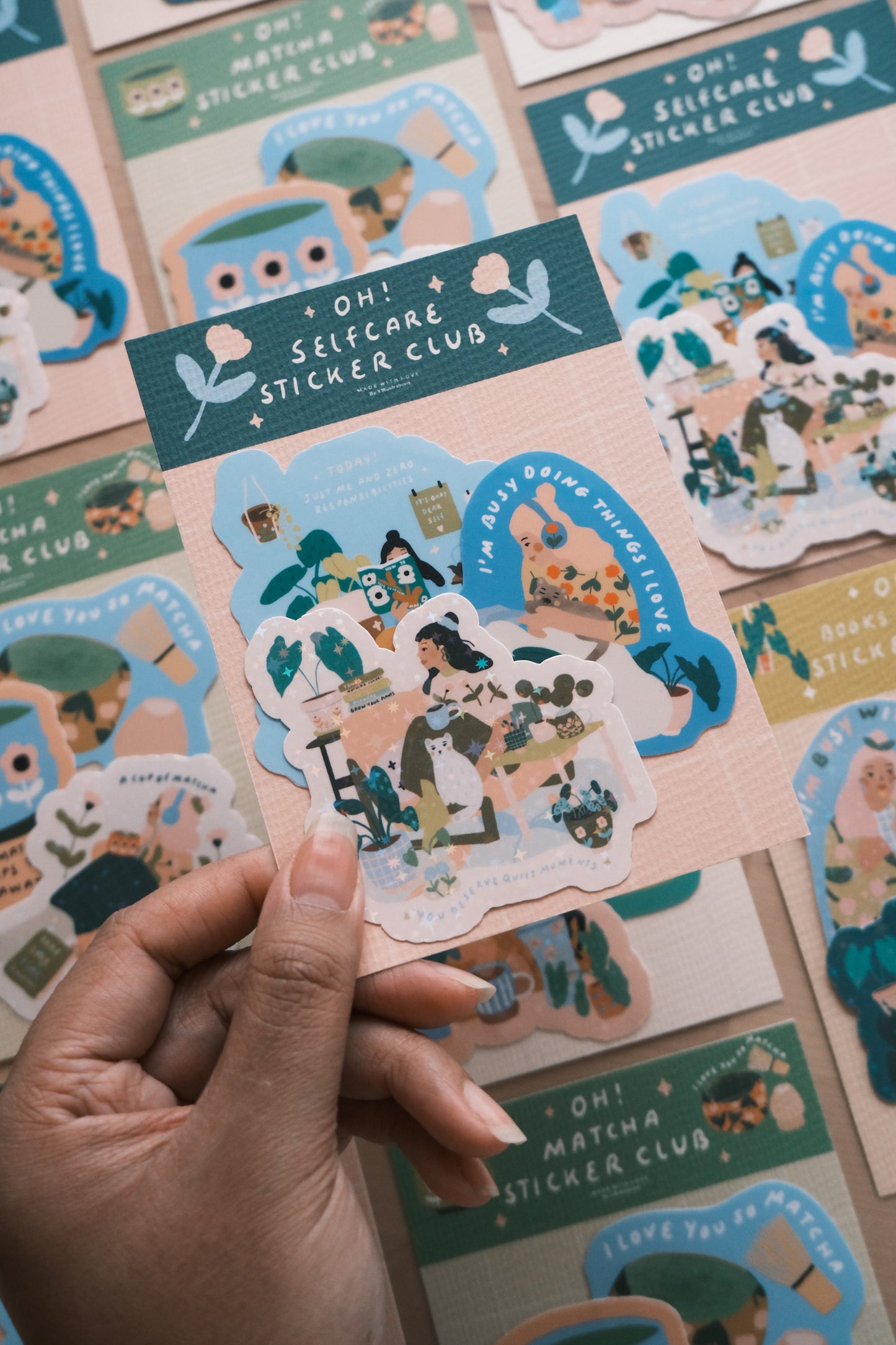 Different Stickerpacks (3 Stickers included)