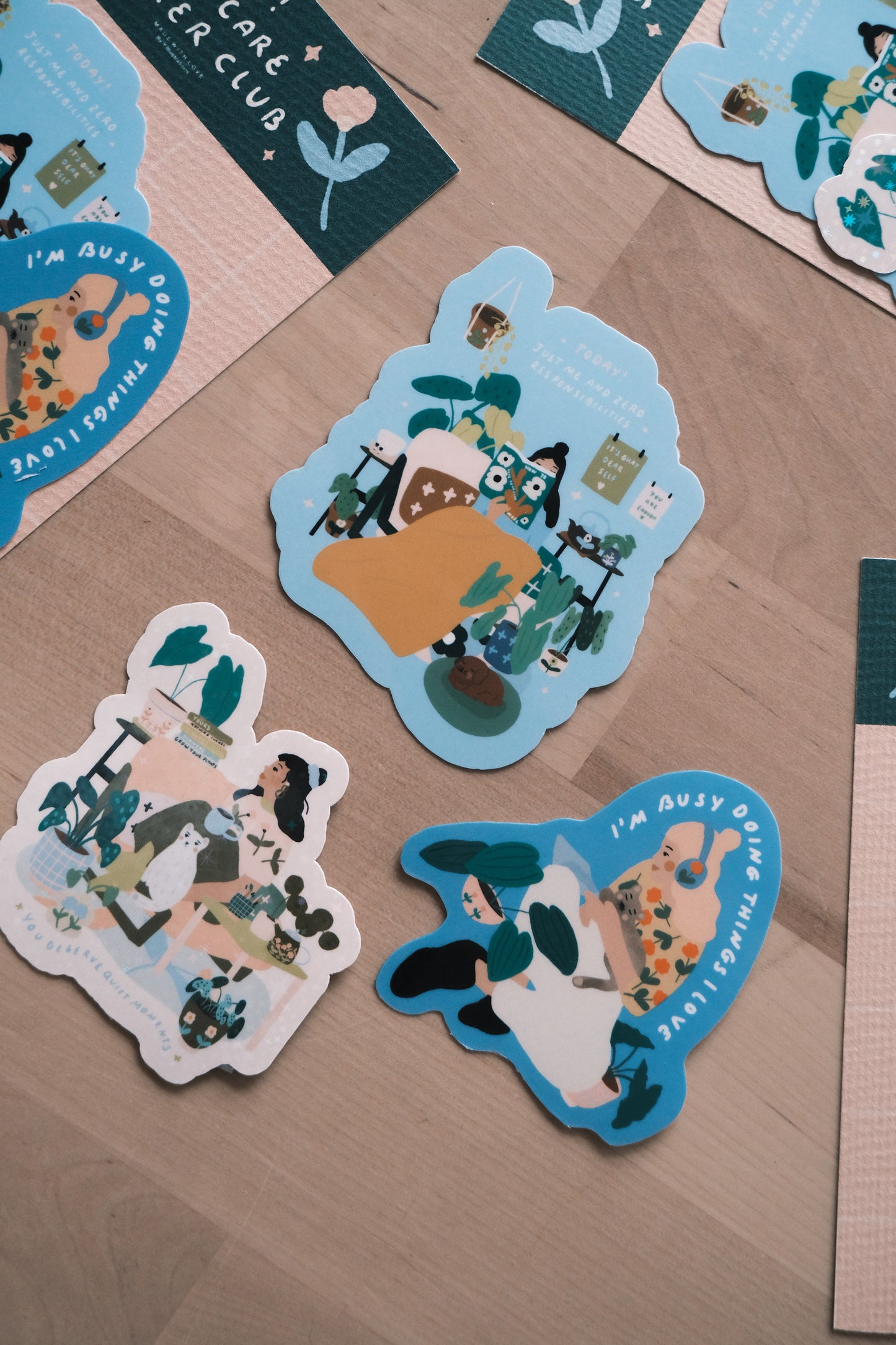 Different Stickerpacks (3 Stickers included)