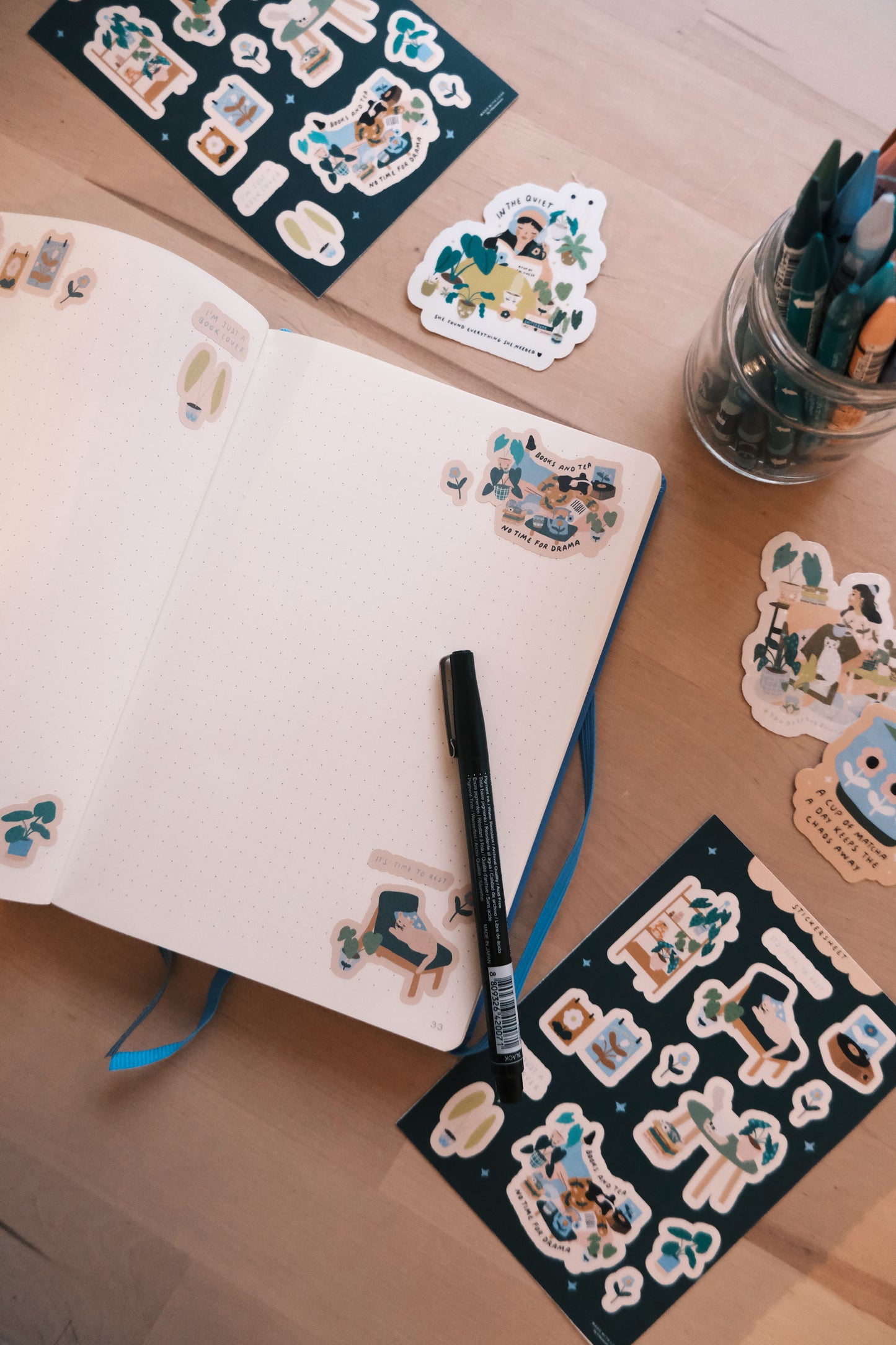 Sticker Sheet Cozy Days