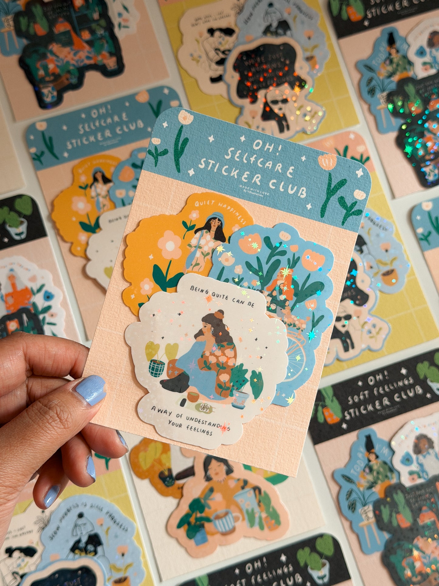 Different Stickerpacks (3 Stickers included) / Spring edition