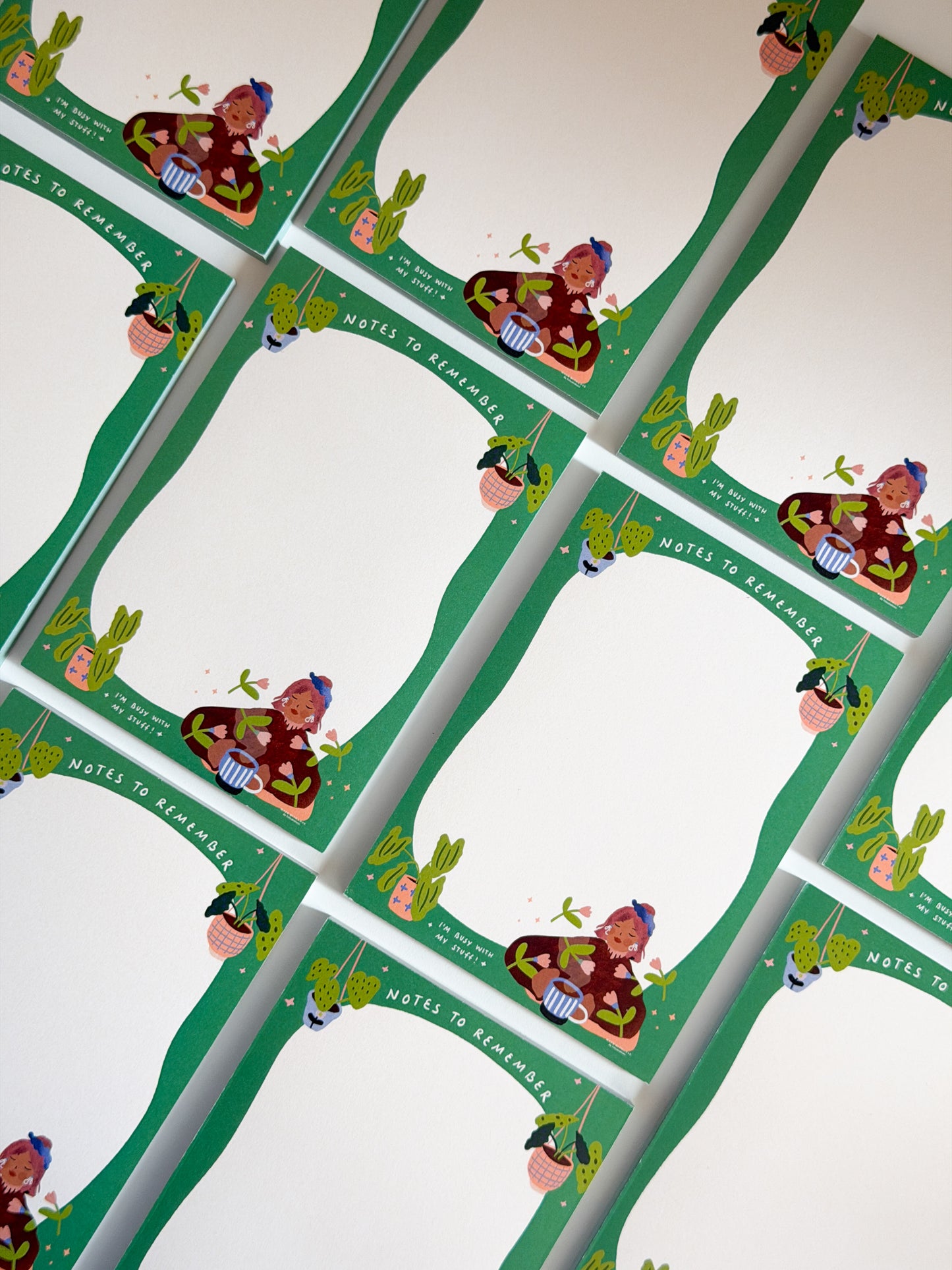A6 Little Notepad / Notes to remember (148 x 105 mm) 50 Sheets / Spring edition