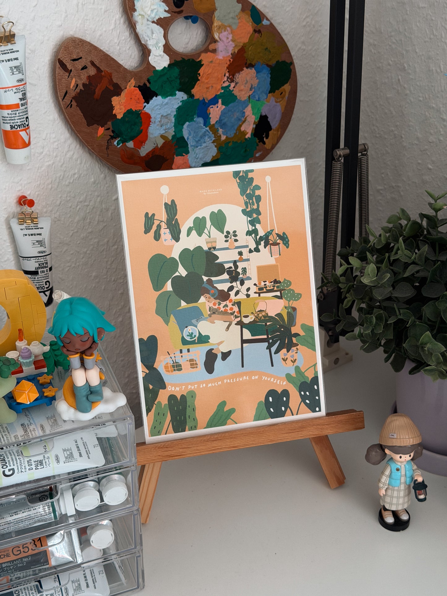 A5 Limited Edition Prints (printed on Watercolor Paper / with white Border)