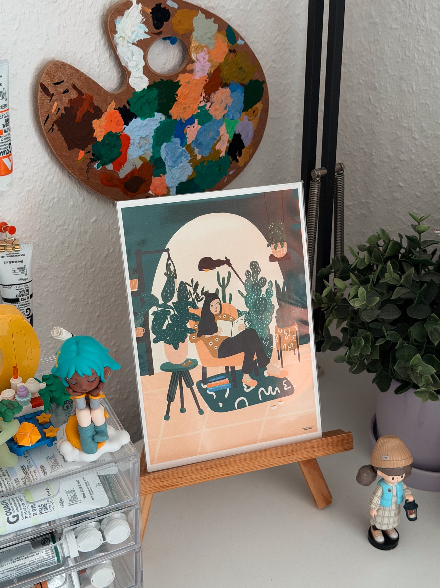 A5 Limited Edition Prints (printed on Watercolor Paper / with white Border)