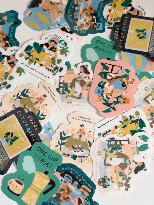 NEW Different stickers / Spring collection - Limited Edition
