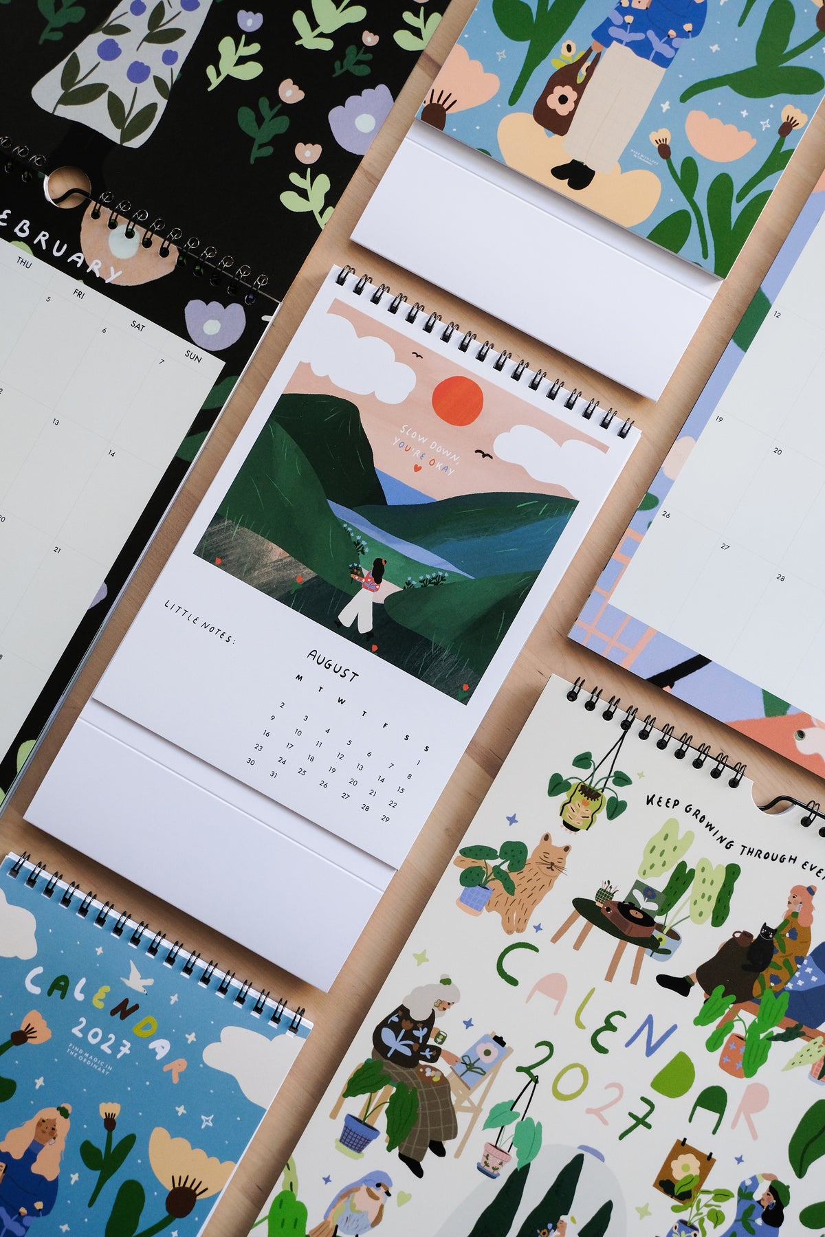 A5 Desk Calender 2026