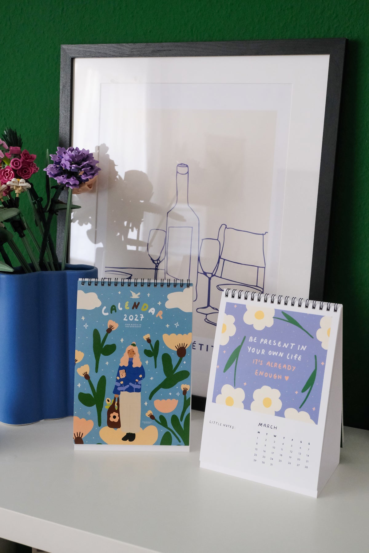A5 Desk Calender 2026