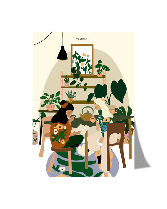 Cozy Tea Time - A4 PRINT
