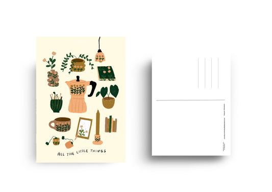 All the little things - Postcard A6