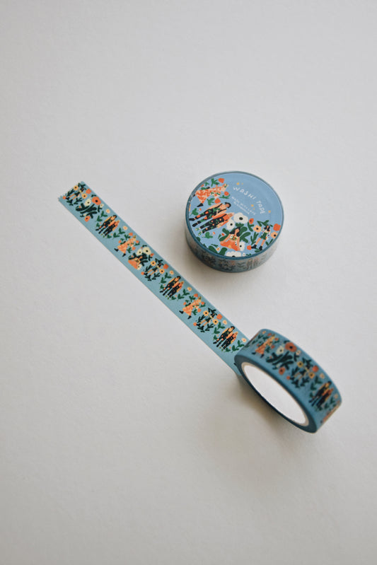 Washi Tape - Blue edition with different little pattern elements