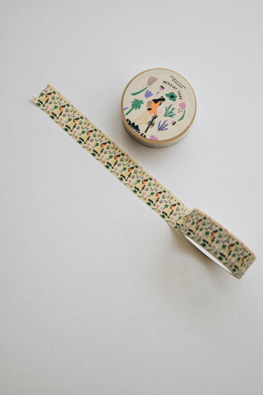 Washi Tape - I'm on the way edition with little pattern elements