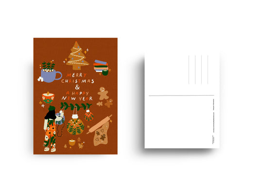 Merry Christmas & Happy New Year - Postcard A6 (Christmas Edition)