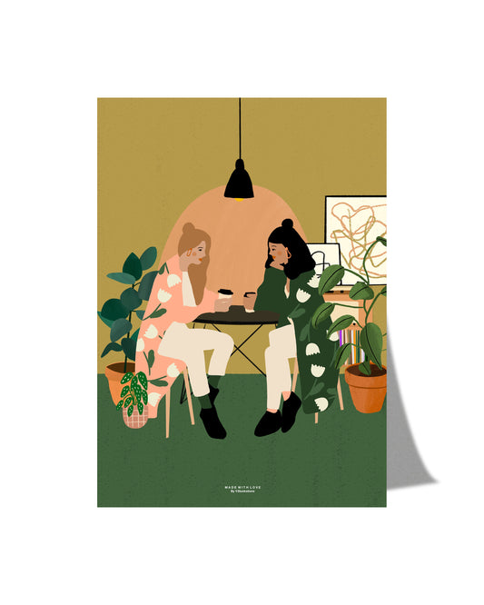 Cafe Time - A4 PRINT