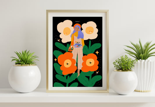 Flower Power - A4 PRINT