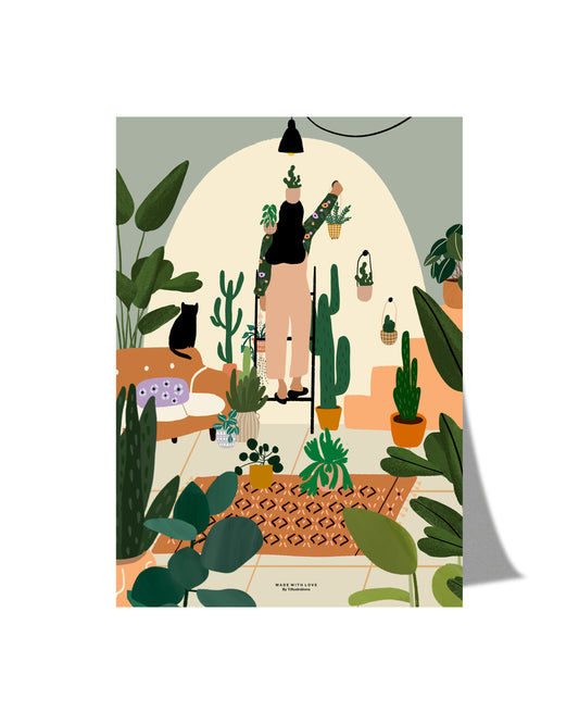 Plants Lover - A4 PRINT