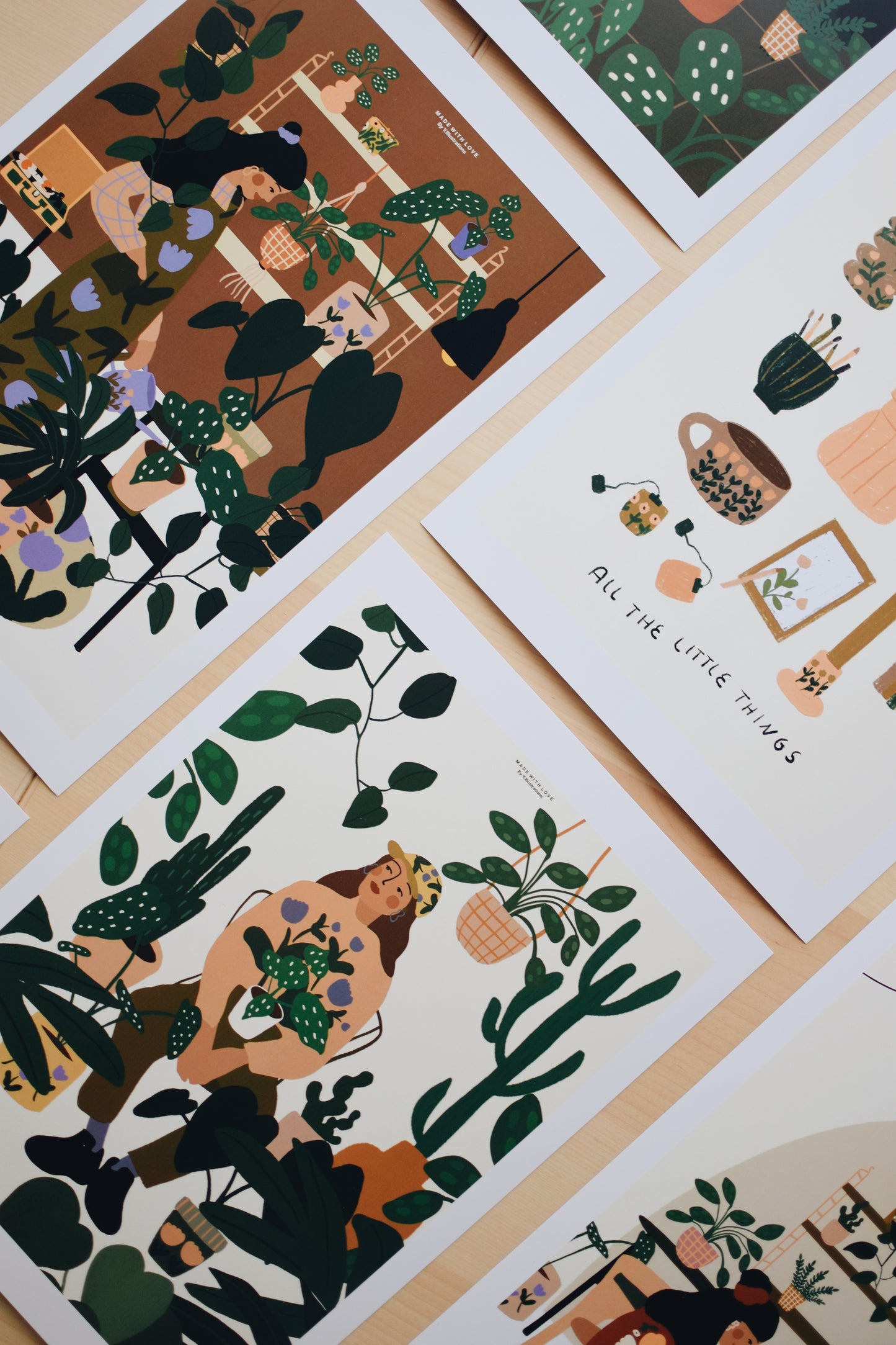 Between the Plants - A4 PRINT