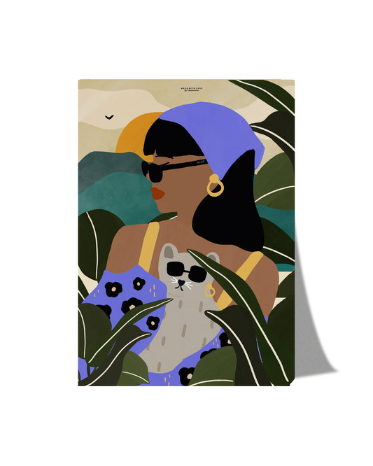 Summer Girl A4 PRINT