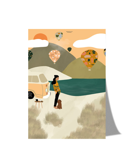 Holiday Mood A4 PRINT