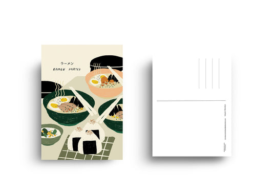 Ramen Party - Postcard A6