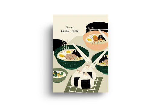 Ramen Party - Postcard A6