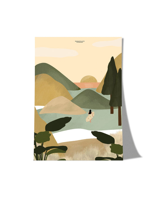 A little summer - A4 PRINT