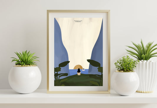 Calm Day - A4 PRINT